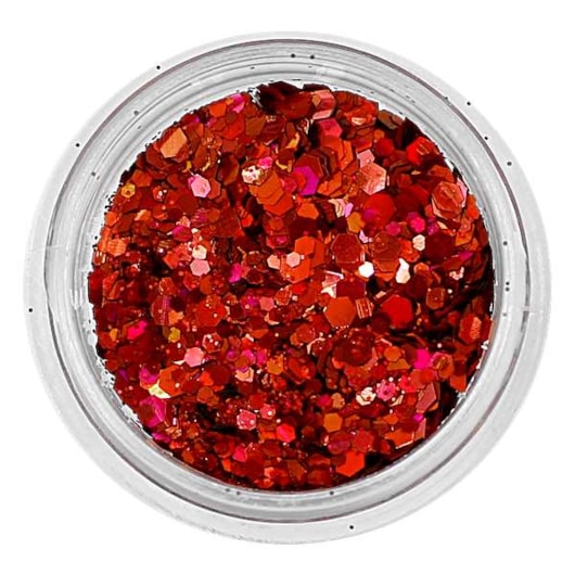 Mix de Glitter Cor: Vermelho AB 62 - Imagem principal - 56f32567-10e1-4822-9fc7-4247aa22fab2