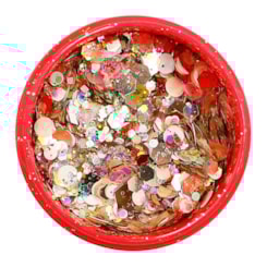 Mix de Glitter Flocado Rose Gold Mix de Glitter Flocado Rose Gold