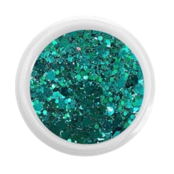 Mix de glitter Verde esmeralda Luxo Mix da Jo Hexa 1,5g Mix de glitter Verde esmeralda Luxo Mix da Jo Hexa 1,5g