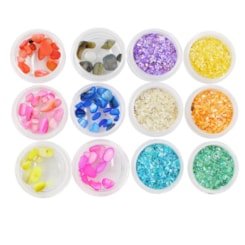 Mix Madre Pérola 12 Cores D&Z Mix Madre Pérola 12 Cores D&Z