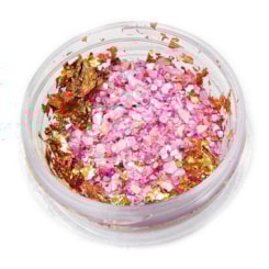Mix Madre Pérola Rosa Chiclete com Foil Dourado Mix Madre Pérola Rosa Chiclete com Foil Dourado