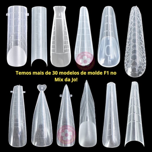 Molde F1 0mm para os pés 51 para unhas