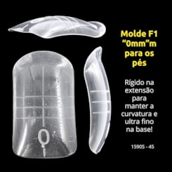Molde F1 0mm para os pés 51 Molde F1 0mm para os pés 51