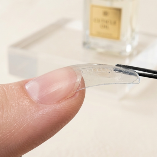 Molde F1 Côncavo D&Z Curvatura Natural - Caixa com 100 Unidades para unhas