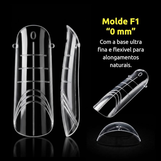 Molde F1 formato Natural Real Love 30 para unhas