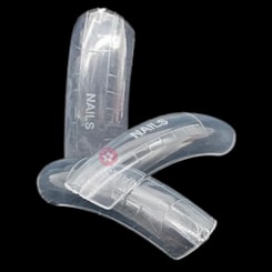 Molde F1 para unhas dos pés côncavo 100un Sioux Molde F1 para unhas dos pés côncavo 100un Sioux