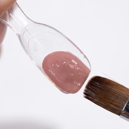 Molde F1 Sanduíche Almond Natural Transparente - 240 Peças para unhas