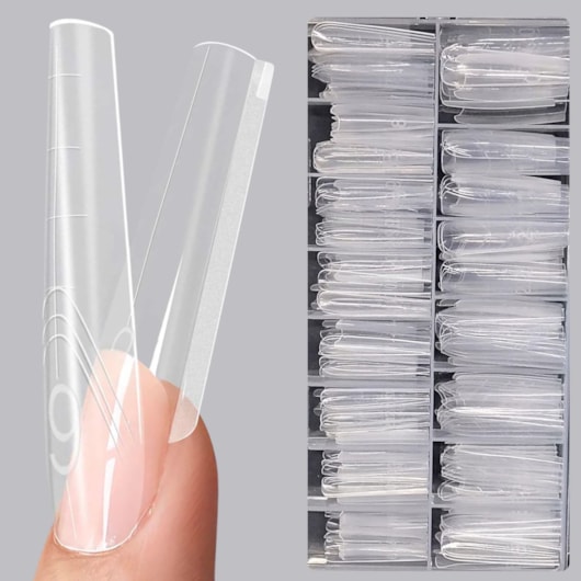 Molde F1 Sanduiche D&Z Quadrado 240un 15 tamanhos 135 para unhas