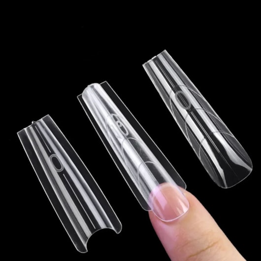 Molde F1 Sanduiche D&Z Quadrado 240un 15 tamanhos 135 para unhas