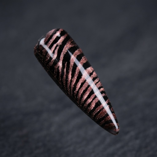 Molde F1 Stiletto Texturizado Estampa Animal D&Z - 120 Peças 8021 para unhas