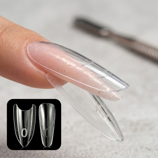 Molde Sanduiche Almond Helen Color 90 peças para unhas
