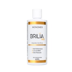 Monomer Acrílico líquido para unhas de acrílico e polygel Brilia 60ml