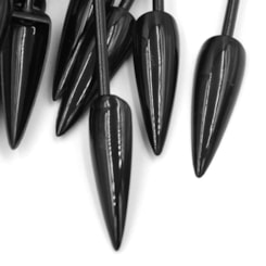 Mostruário de pó cromado (não precisa pintar o fundo de preto)