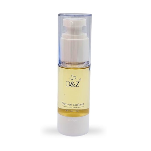 Óleo de cutículas Pump 30ml com vitamina E D&Z Frutas para unhas