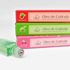 Óleo de cutículas roll-on com vitamina E D&Z Frutas e plantas