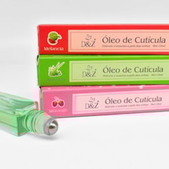 Óleo de cutículas roll-on com vitamina E D&Z Frutas e plantas Óleo de cutículas roll-on com vitamina E D&Z Frutas e plantas