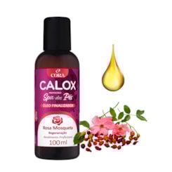 Óleo finalizador calox Spa dos pés 100ml Rosa mosqueta Cora Óleo finalizador calox Spa dos pés 100ml Rosa mosqueta Cora