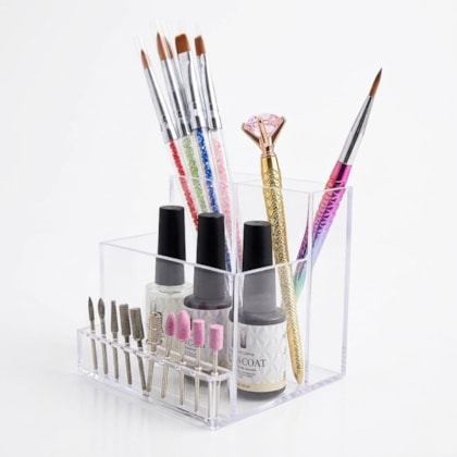 Organizador Para Pincéis, Brocas E Esmaltes