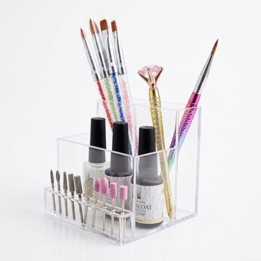 Organizador Para Pincéis, Brocas E Esmaltes para unhas