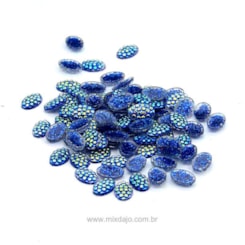 Oval Açucarada 4 x 6mm 100 Peças Oval Açucarada 4 x 6mm 100 Peças