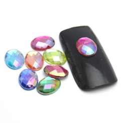 Oval Chaton 6 x 8mm 50 Peças - Oval Chaton 6 x 8mm 50 Peças -