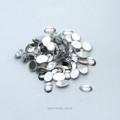 Oval da Lua 4 x 6mm 50 Peças Oval da Lua 4 x 6mm 50 Peças