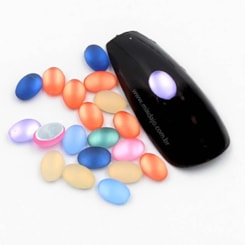 Oval Fosco 4 x 8mm 50 Peças Oval Fosco 4 x 8mm 50 Peças