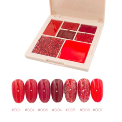 Paleta de esmalte em gel vermelho Real Love