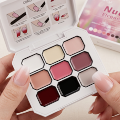 Paleta de Gel Paint Nude Elegância Dafu 9 Cores 18g 9P3 Paleta de Gel Paint Nude Elegância Dafu 9 Cores 18g 9P3