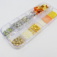 Paleta Luxo Com Folhas De Ouro Mix Da Jo P01
