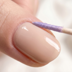 Palito com algodão ponta dupla para esmaltação