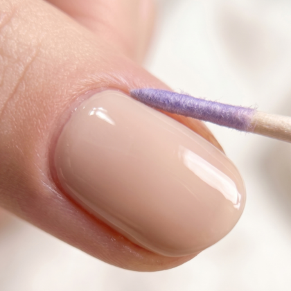 Palito com algodão ponta dupla para esmaltação