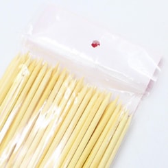 Palito de Pinus Ponta Dupla Amadinha c/ 80un Palito de Pinus Ponta Dupla Amadinha c/ 80un