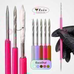 Palito Isis Cutelaria Inox 5 Cores escolha Palito Isis Cutelaria Inox 5 Cores escolha