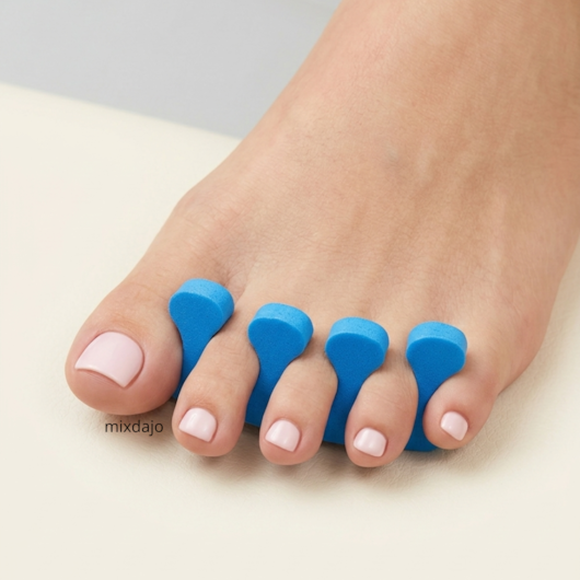 Par de Separadores de dedos para podologia para unhas