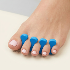 Par de Separadores de dedos para podologia Par de Separadores de dedos para podologia