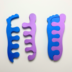 Par de Separadores de dedos para podologia Par de Separadores de dedos para podologia