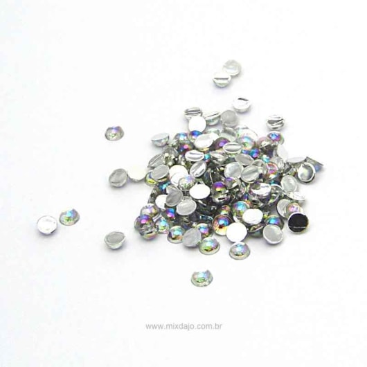 Pedra da Lua 3mm 100 Peças para unhas