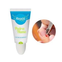 Pedra hume em gel Repós 10g com óleo de melaleuca Pedra hume em gel Repós 10g com óleo de melaleuca