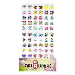 Película 3D Art a Unhas Numeração: 01 Película 3D Art a Unhas Numeração: 01