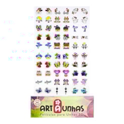 Película 3D Art a Unhas NUMERAÇÃO:04 Película 3D Art a Unhas NUMERAÇÃO:04
