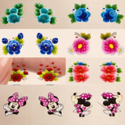 Película 3D Art a Unhas NUMERAÇÃO:06