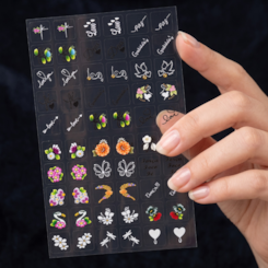 Película 3D Art a Unhas Numeração: 15