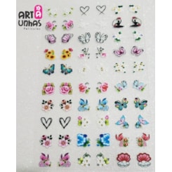 Película 3D Art a Unhas Numeração: 16 Película 3D Art a Unhas Numeração: 16