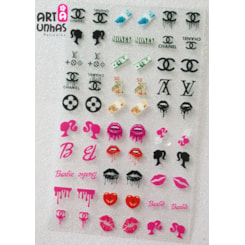 Película 3D Art a Unhas Numeração: 17 Película 3D Art a Unhas Numeração: 17
