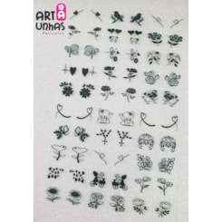 Película 3D Art a Unhas Numeração: 38 Película 3D Art a Unhas Numeração: 38