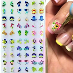 Película 3D Art a Unhas Numeração: 54 Película 3D Art a Unhas Numeração: 54