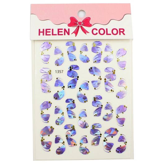Película Borboleta Helen Color Lilás 1357 para unhas