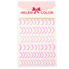 Película Borda de Cutícula e Francesinha Pink Neon Película Borda de Cutícula e Francesinha Pink Neon