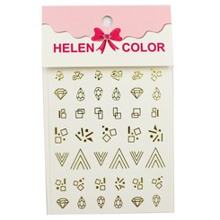 Película Dourada Helen Color Diamantes